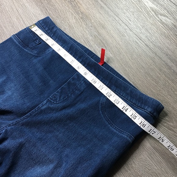 Spanx Jean-ish Dark Blue XL cropped - Picture 9 of 9